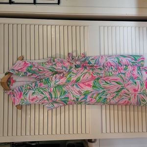 Worn 1x VEUC Croc my world Romee wrap dress